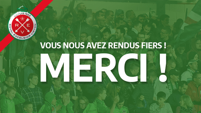 Vous nous avez rendus fiers !