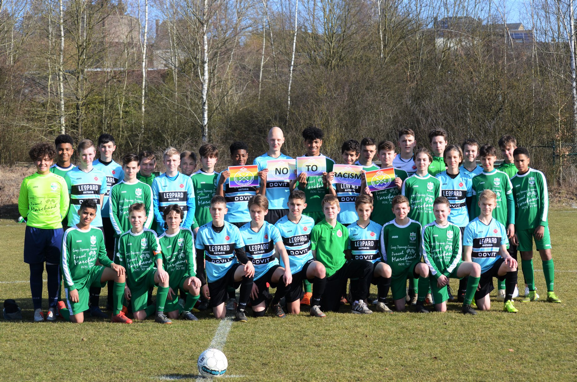 no to racism U14